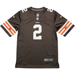 Nike Cleveland Browns Johnny Manziel 2 Jersey Kids Large Brown NFL Football